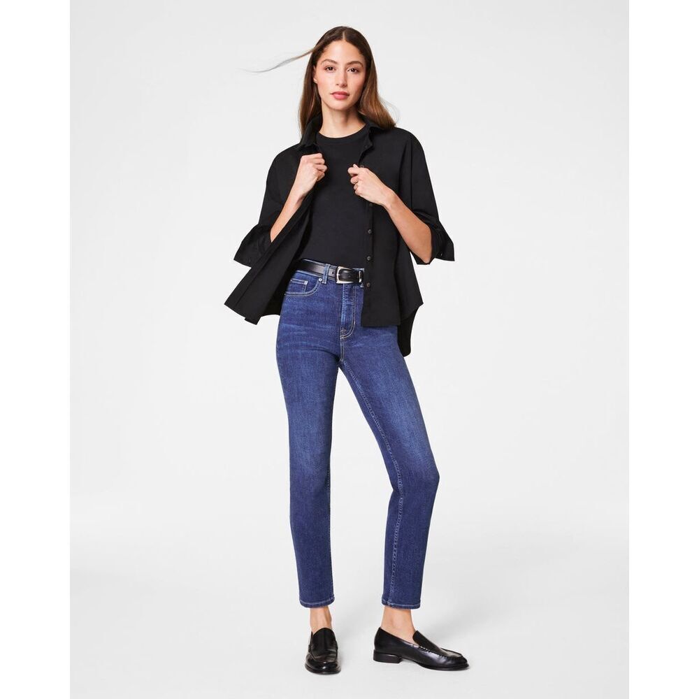 SpanxSculpt Redefine Slim Straight Jeans Medium Bennett  Size‎ 2 Regular